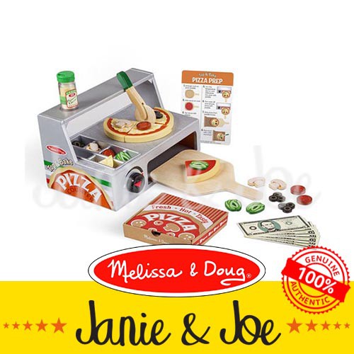melissa and doug top and bake pizza counter