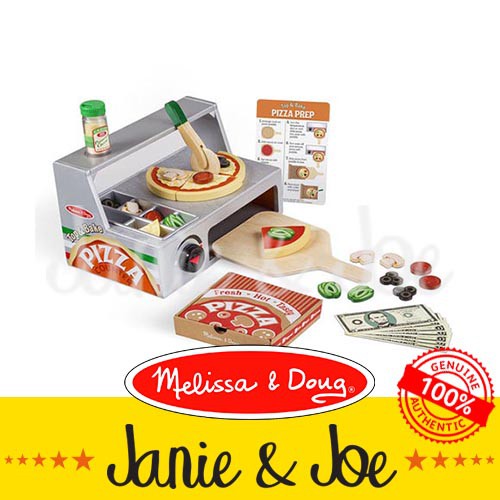 melissa and doug pizza counter