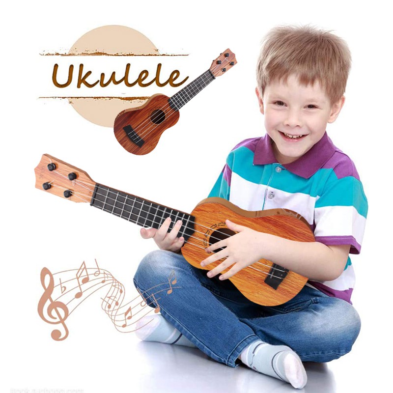 Beginner Ukulele Guitar Educational Kids Learning Musical Instrument Play Toys 