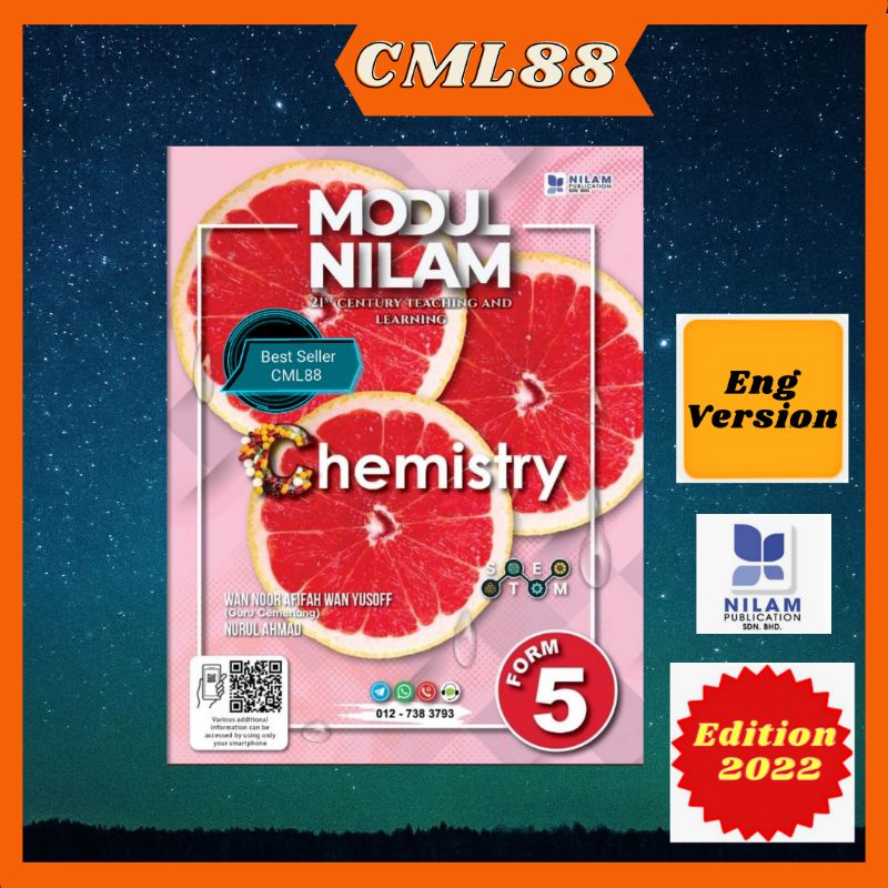 Cml88 Modul Nilam Chemistry Form 5 Kssm 2022 Nilam Shopee Malaysia