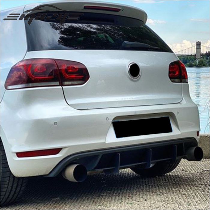 Volkswagen Golf 6 GTI Golf MK6 GTI rear lip spoiler rear blade wind ...