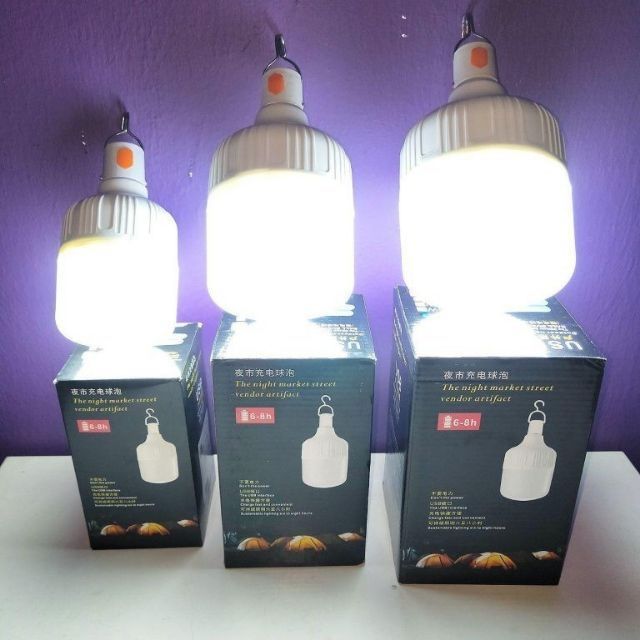 ( READY STOCK ) Rechargeable USB LED Light Bulb Lamp Outdoor Lighting ...