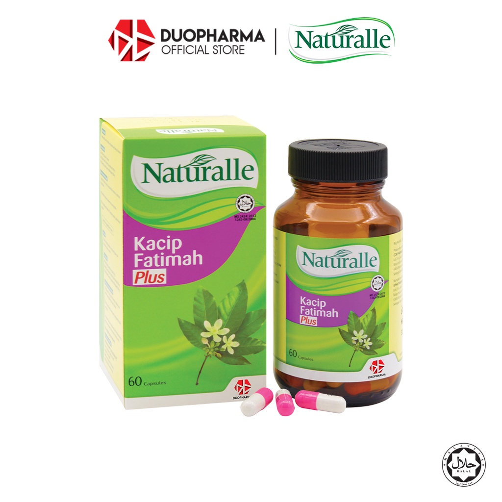 Naturalle Kacip Fatimah Plus (60's) Shopee Malaysia