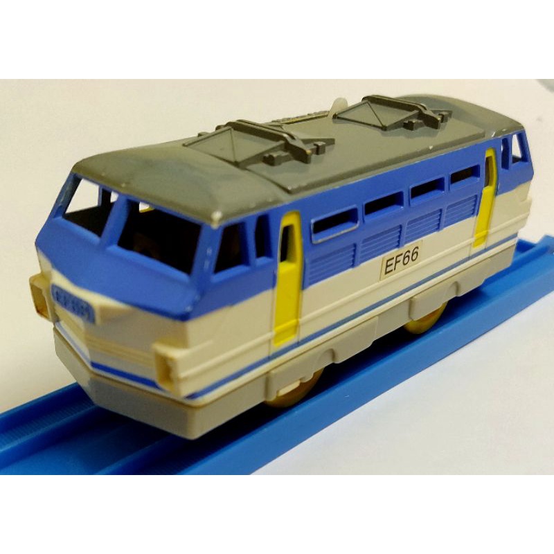 Tomy Pla-Rail Plarail EF66 Electric Locomotive and 2 freight cars genuine Japan 