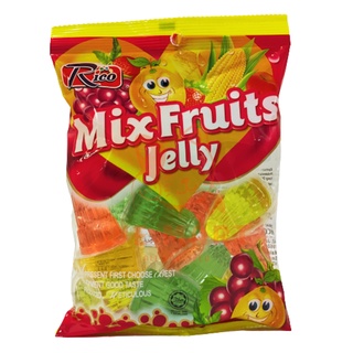 RICO Mix Fruits Jelly Cup Assorted Fruits Flavoured Jelly Sumi Jeli ...