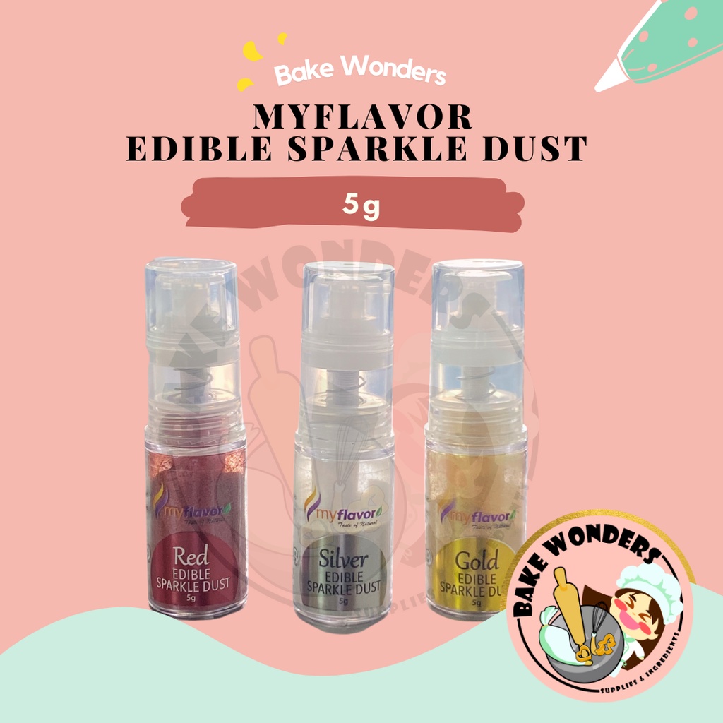 Myflavor Sparkle Dust/ MyFlavor Glitter Spray Cake Decoration/ Cake