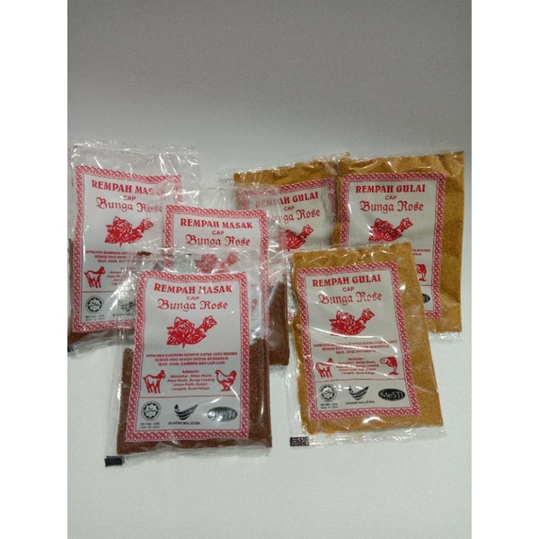 Buy Rempah Gulai Cap Bunga Ros SELERA PANTAI TIMUR  SeeTracker 