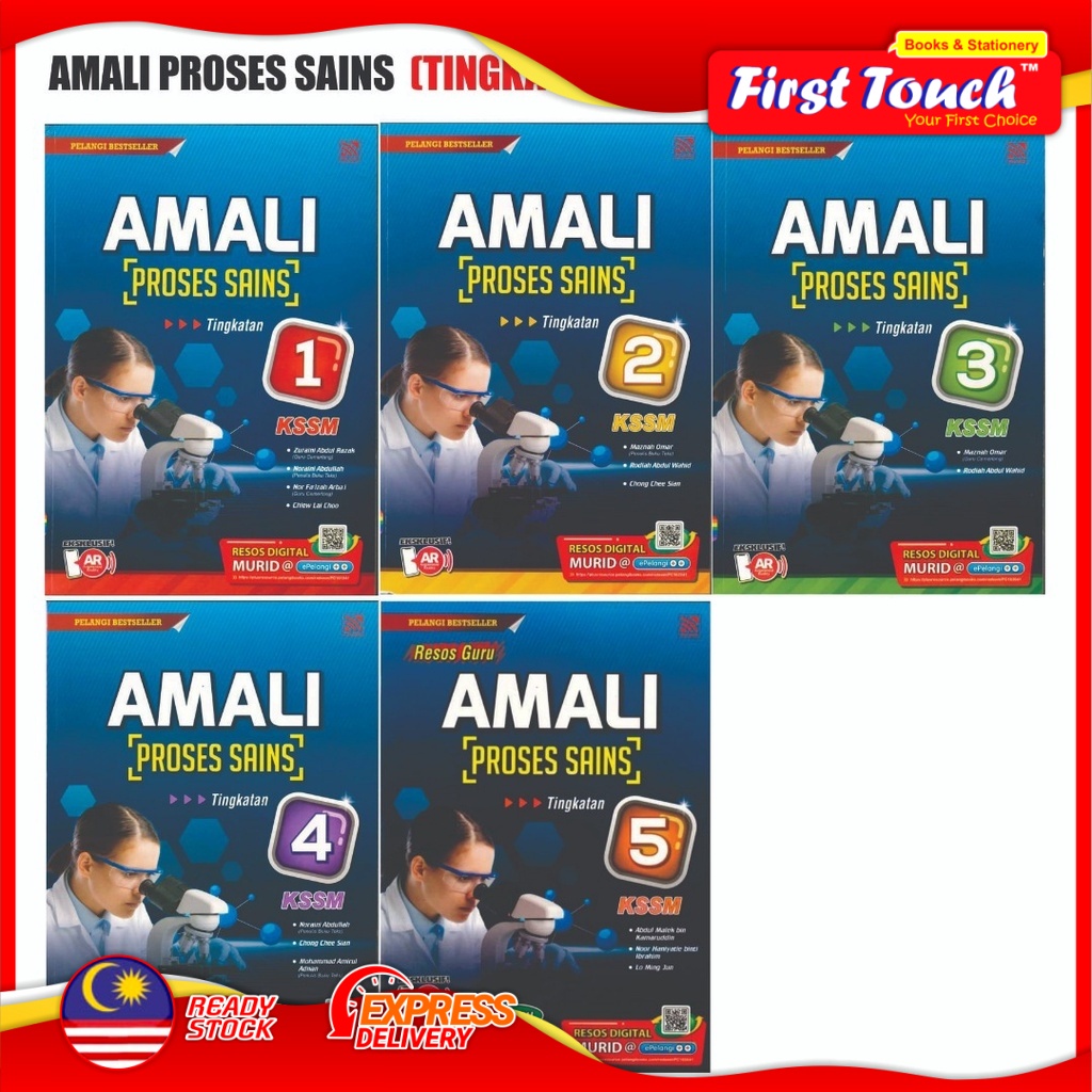 Buku Latihan Amali Proses Sains Kssm Tingkatan 1 2 3 4 5 2021 Dwibahasa Shopee Malaysia