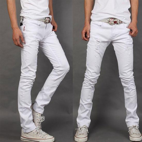 white skinny jeans mens near me