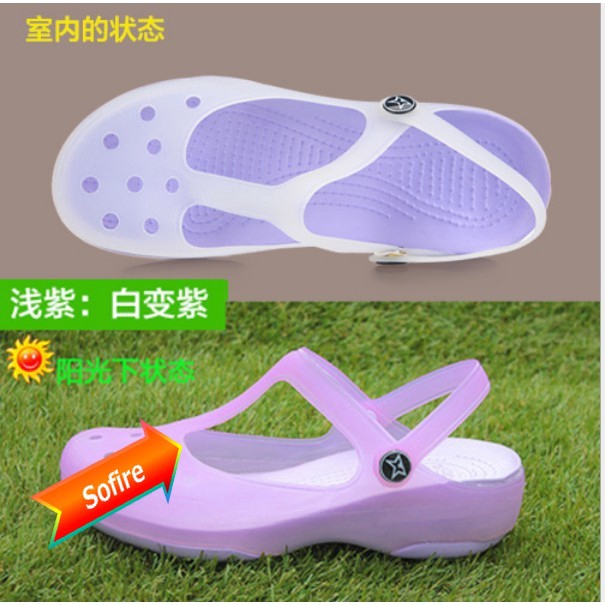 color changing crocs