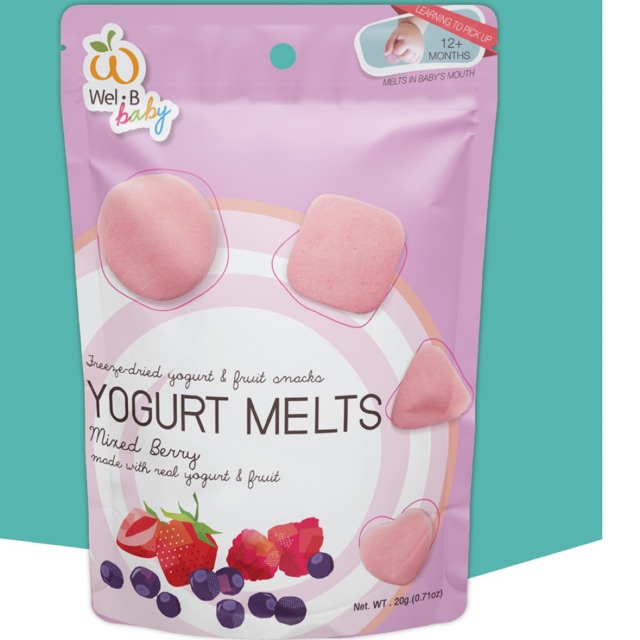 wel b baby yogurt melt