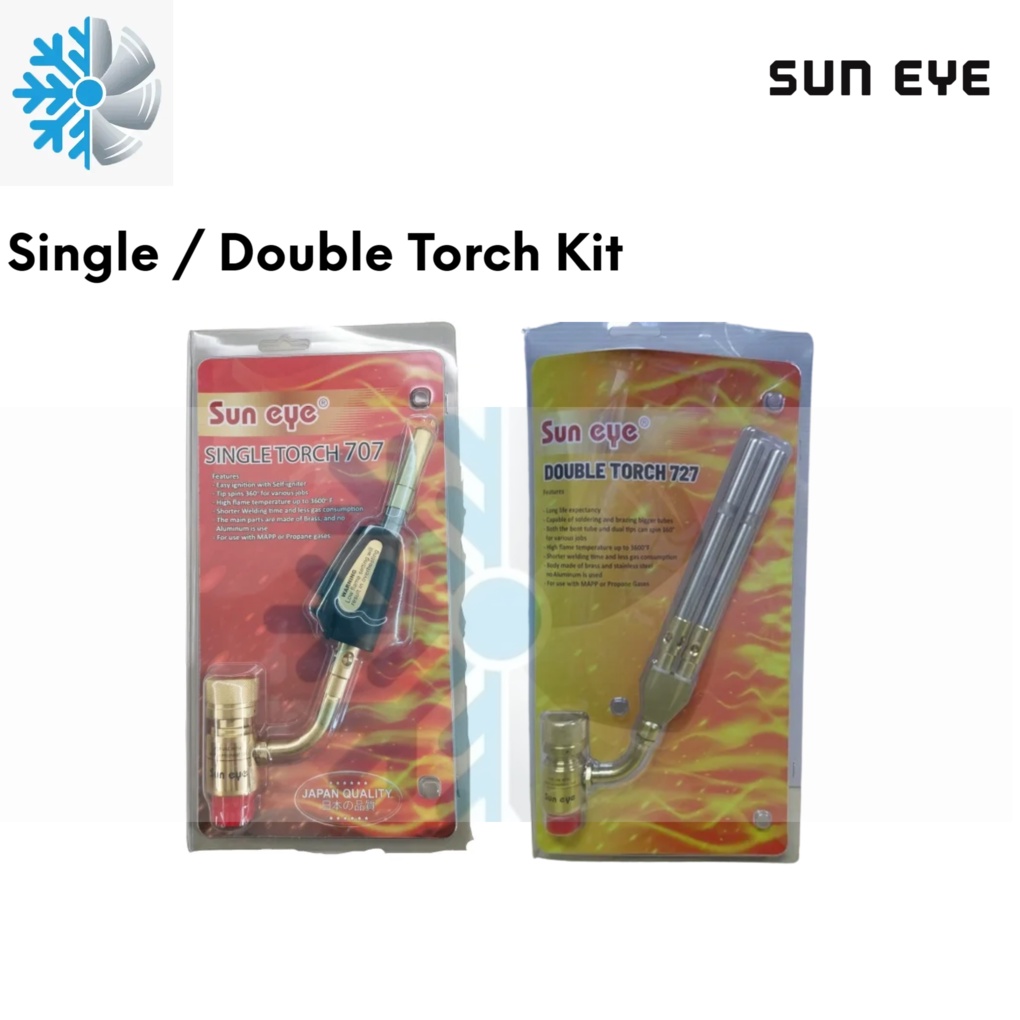 Sun Eye Torch Kit Single Torch/Double Torch Shopee Malaysia