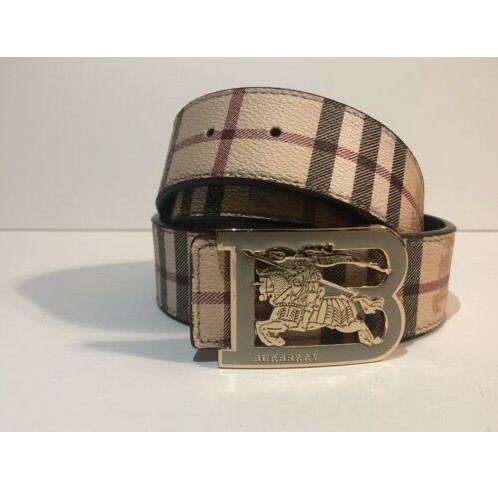 burberry gold belt