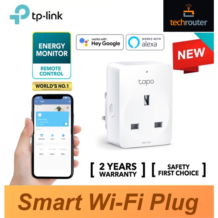 TP-Link Tapo P110 Mini Smart Wi-Fi Socket/Plug (Support Energy ...