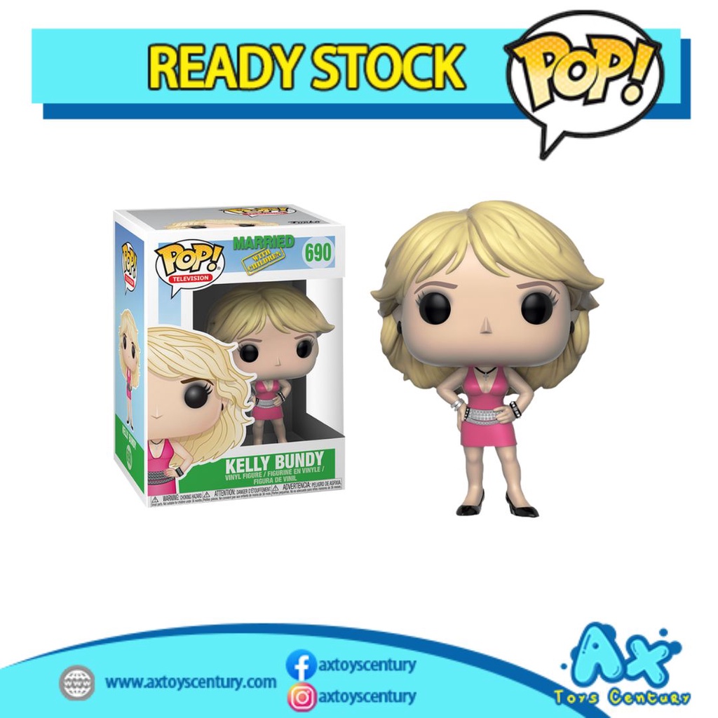 Funko Pop! Television: Married with Children - Kelly Bundy #690 100% Genuine