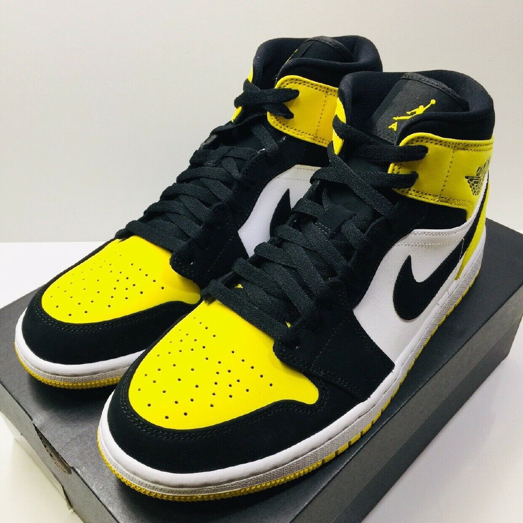 retro 1 mid yellow