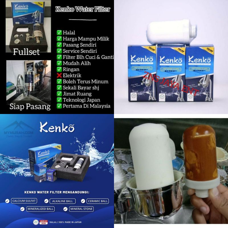 SPECIAL OFFER📣📣KATRIJ FILTER,FULLSET KENKO & SHOWER WATER FILTER(READY STOK)