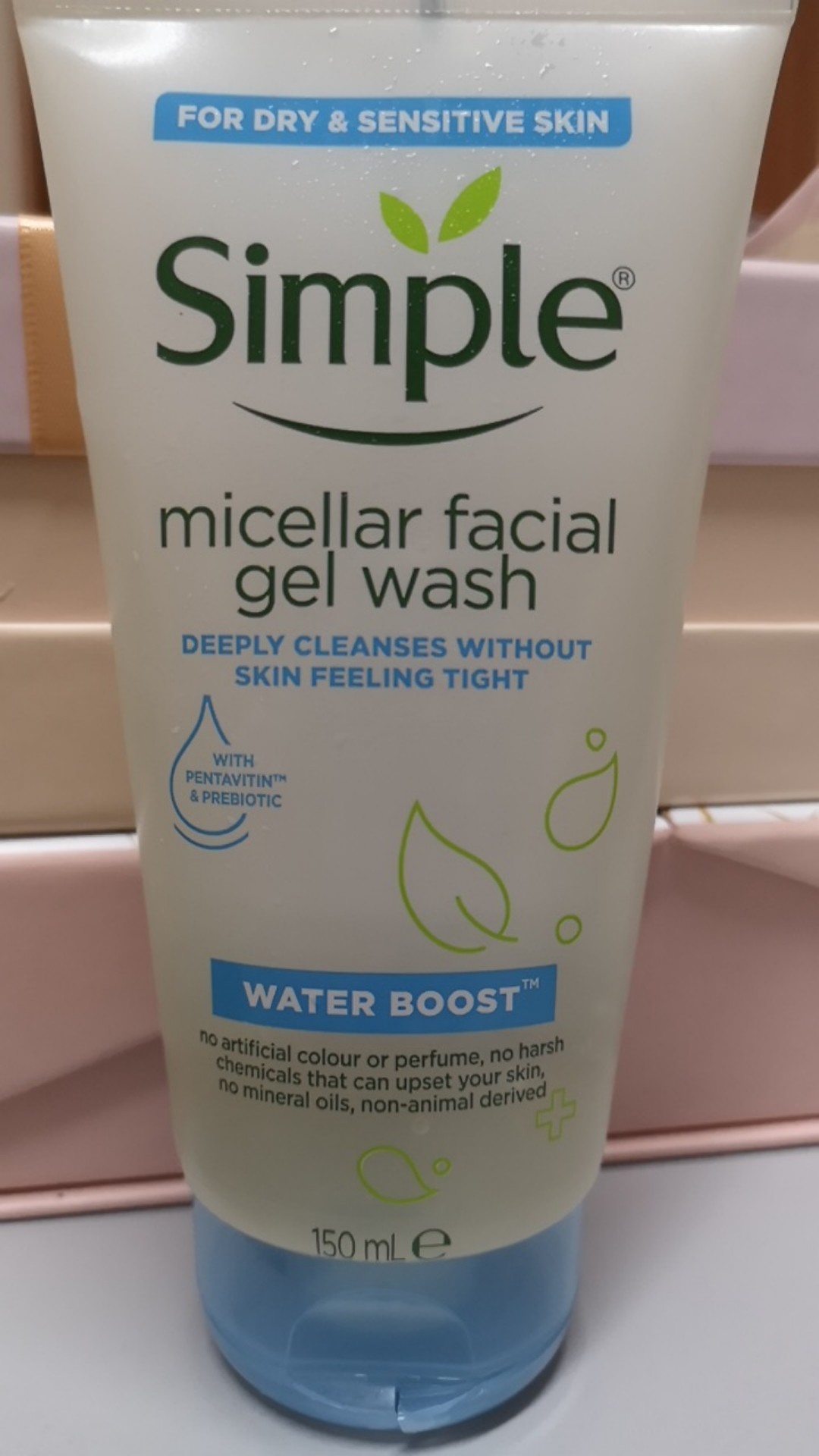 simple micellar gel wash shopee
