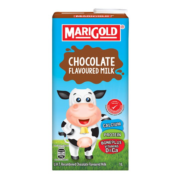 MARIGOLD UHT Chocolate Milk / Susu UHT Coklat 1ltr Shopee Malaysia