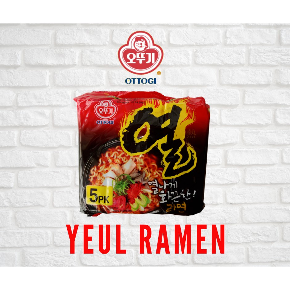 OTTOGI Yeul Ramen **International Packing** | Shopee Malaysia