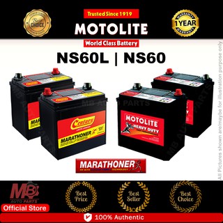 Buy CENTURY MARATHONER MAX NS40ZL NS60 NS60L MAINTENANCE FREE - NO 