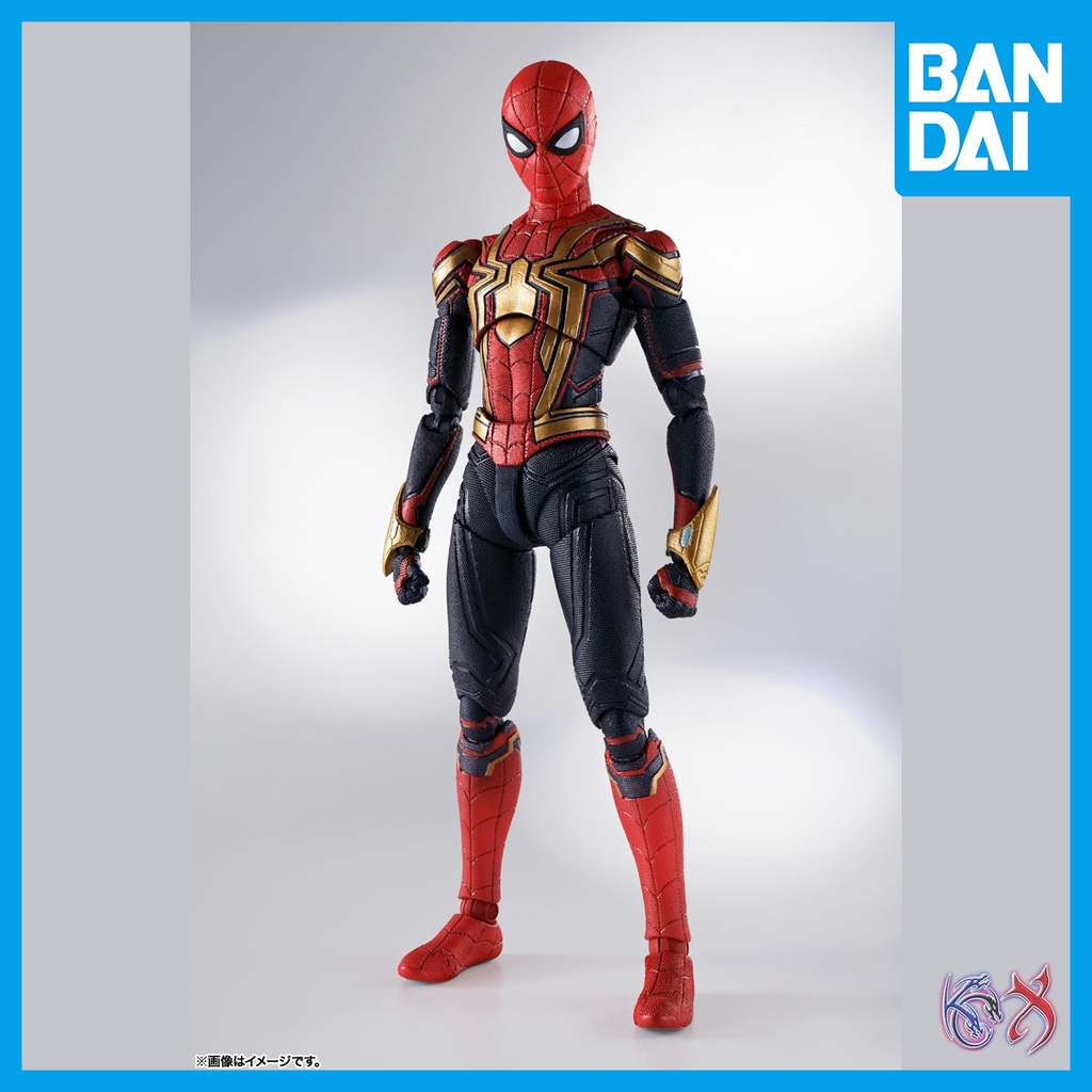 (READY STOCK) S.h Figuart SHF Spiderman Spider-Man [Integrated Suit ...