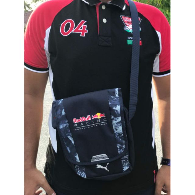 puma red bull bag