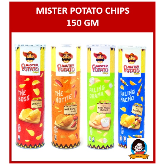 150gm Mister Potato Keropok Shopee Malaysia