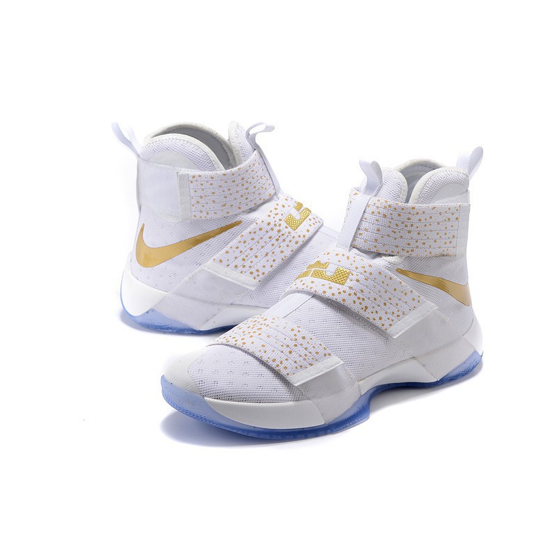 lebron soldier white and gold