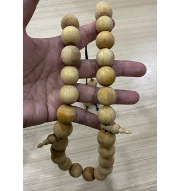 TASBIH BESAR 18mm 33biji TASBIH ZAITUN TUA,100% buatan tangan tanpa cat