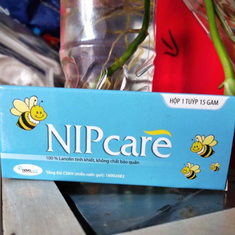 Lanolin anticracking nipples, baby diaper rash Nip Care CPC1 (Tube 15g