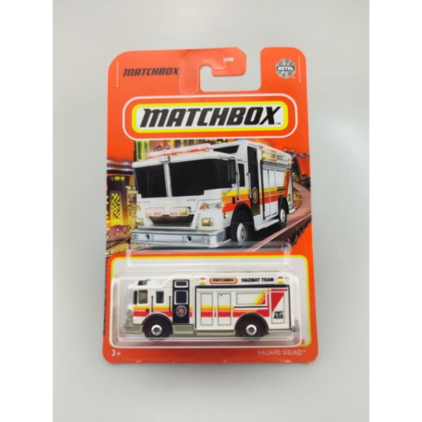 Matchbox Hazmat Hazard Squad Fireman Bomba Truck | Shopee Malaysia