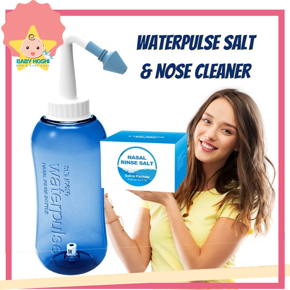 BH Waterpulse Nose Cleaner & Salt Allergic Rhinitis Sinus Relief Nasal ...