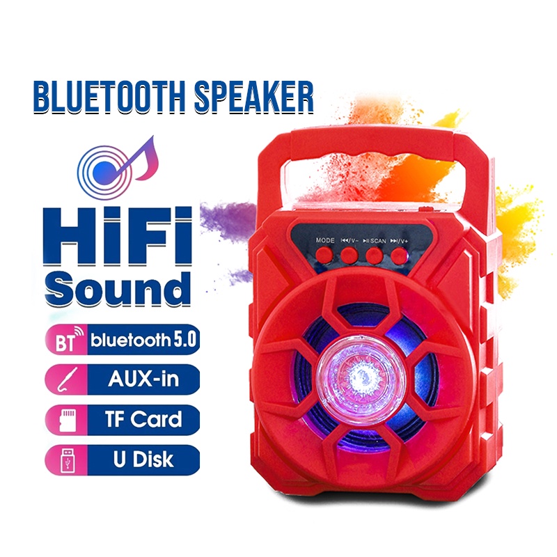 FREE GIFT [J12-M] Wireless Bluetooth Portable Speaker Sports Speaker Bass Stereo Soundbar Wi