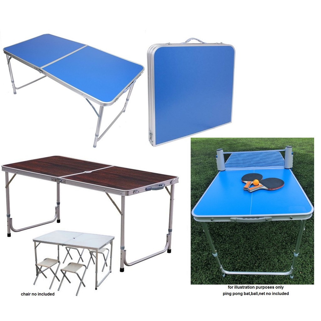  Meja  Lipat  Mini Ping Pong Aluminium Table Foldable Pasar  