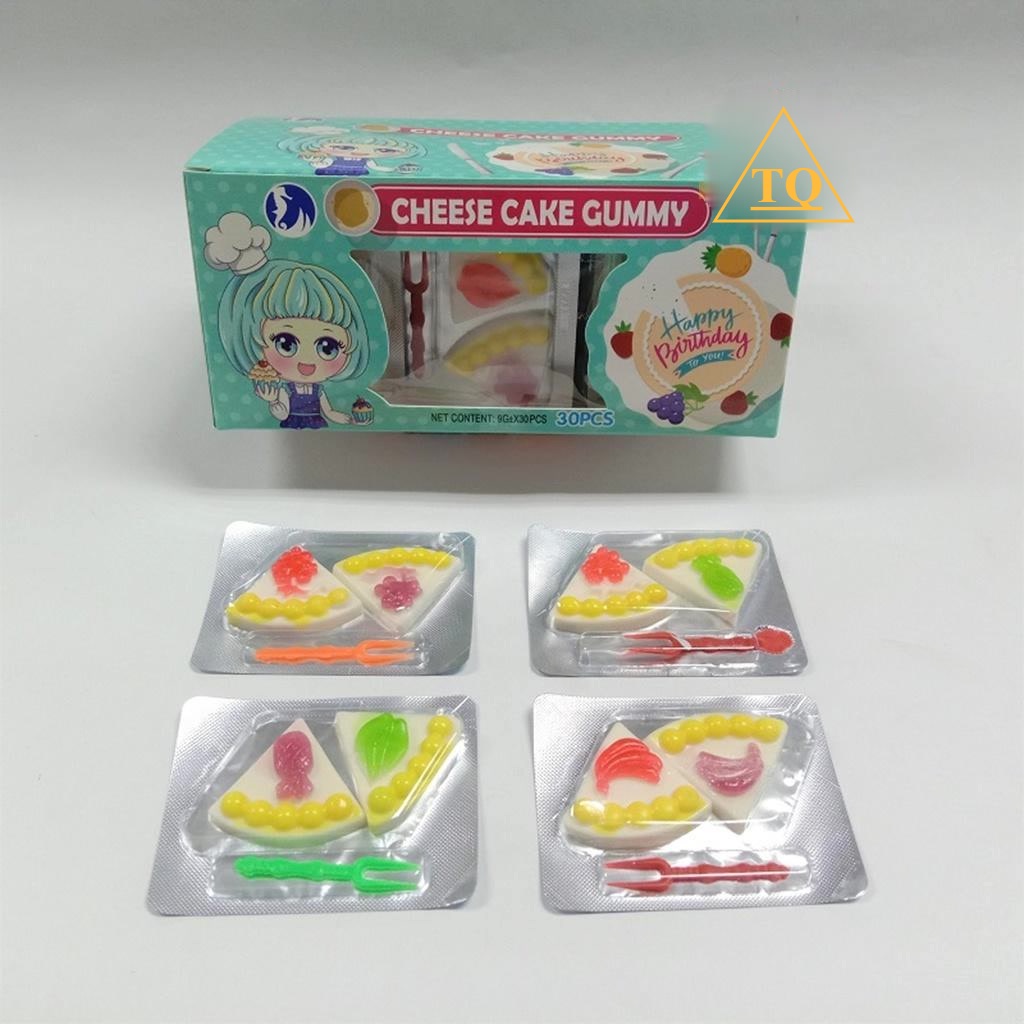 *Halal* Double Slices Cheese Cake Gummy Individual Pack 1pcs / Viral ...