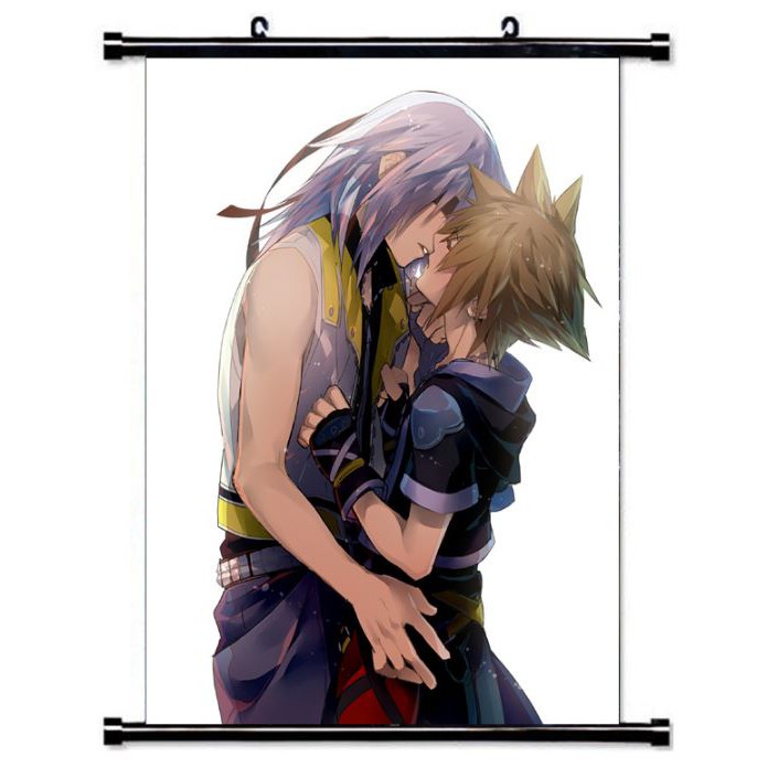 !READY STOCK! WONDER-X 60x90CM Large Kingdom Hearts Poster Tapestry Wallpaper Wallscroll Anime Manga Gift Decor Souvenir