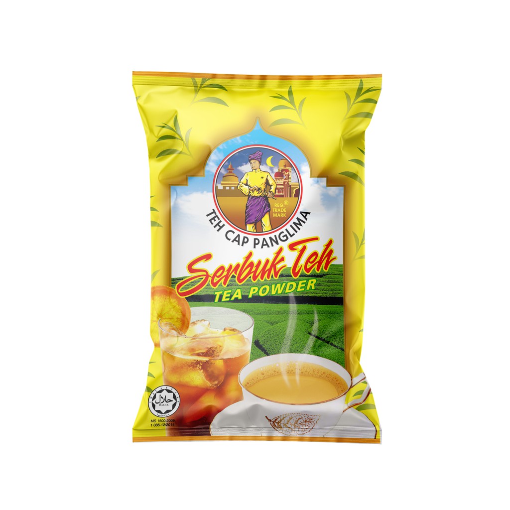 Teh Cap Panglima - Serbuk Teh 900g (Kuning / Merah/ Hijau)