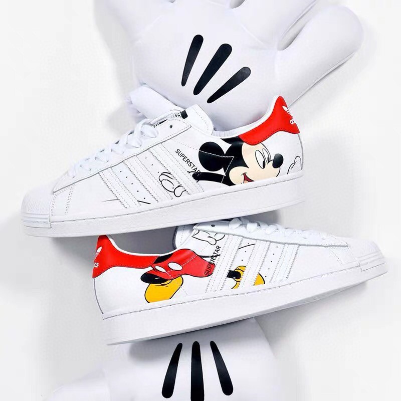 superstar mickey mouse shoes