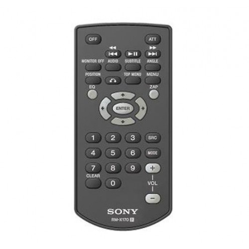 Sony RM-X170 Car DVD Receiver Player Remote Control For XAV-65/W601/W600/W651BT