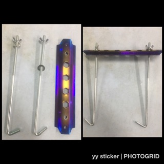 Titanium Battery Bracket Myvi, Axia, Alza, Viva, Aruz 