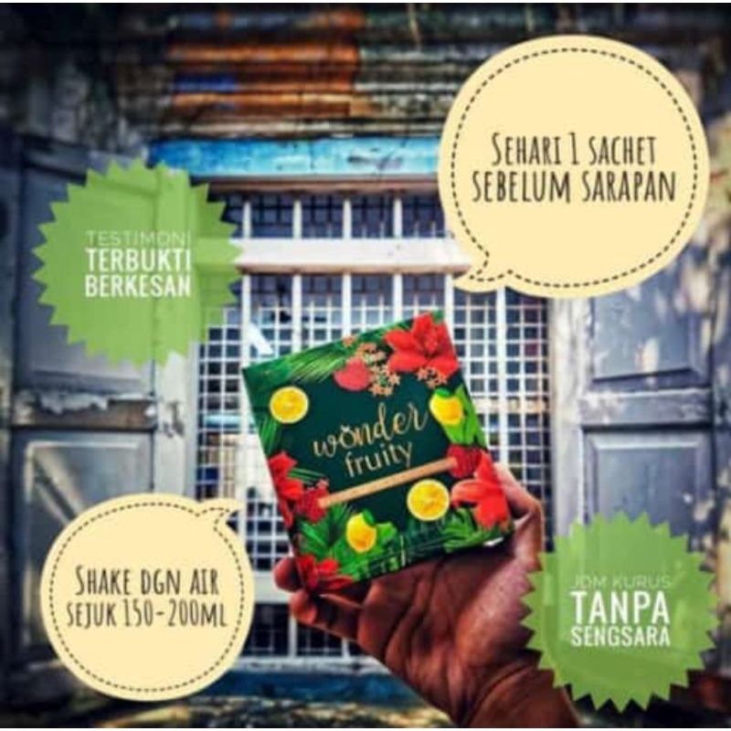 WONDER FRUITY FIBER JIMAT [fast delivery] 3 box dengan free gift 🎁