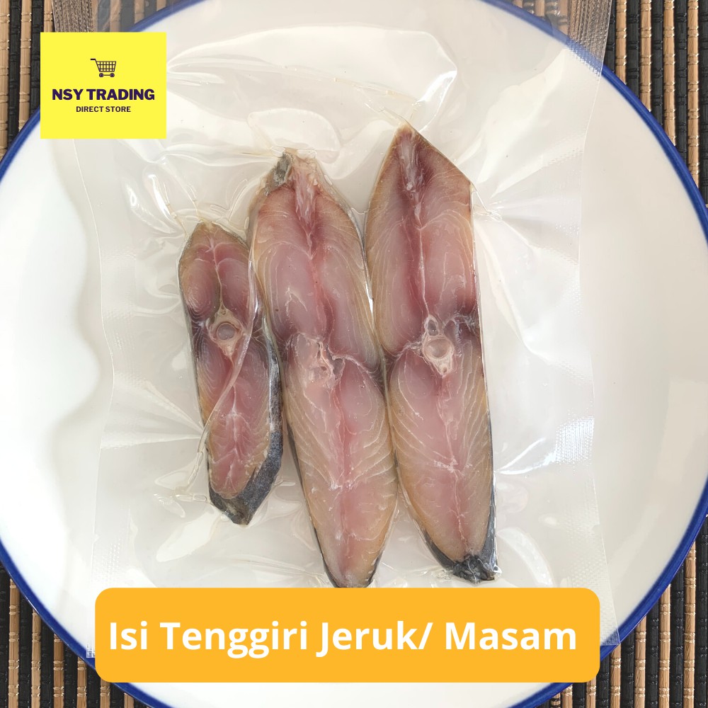 Isi Ikan Masin Tenggiri Jeruk Masam Paket Vakum Gred Aaa Fermented Salted Mackerel Vacuum Packaging Grade Aaa Shopee Malaysia