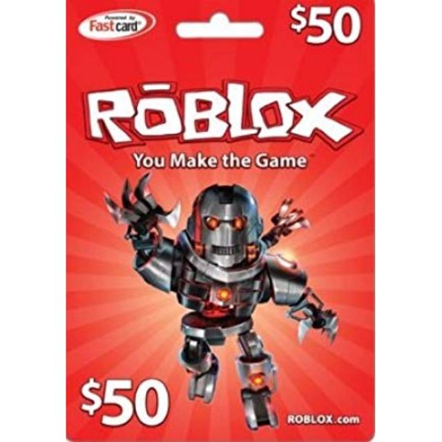 50us Roblox Gift Card Recharge Card 充值卡 Shopee Malaysia - robux gift card malaysia