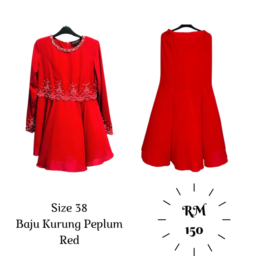 Baju Cantik Kurung Moden Branded Preloved Murah Shopee Malaysia