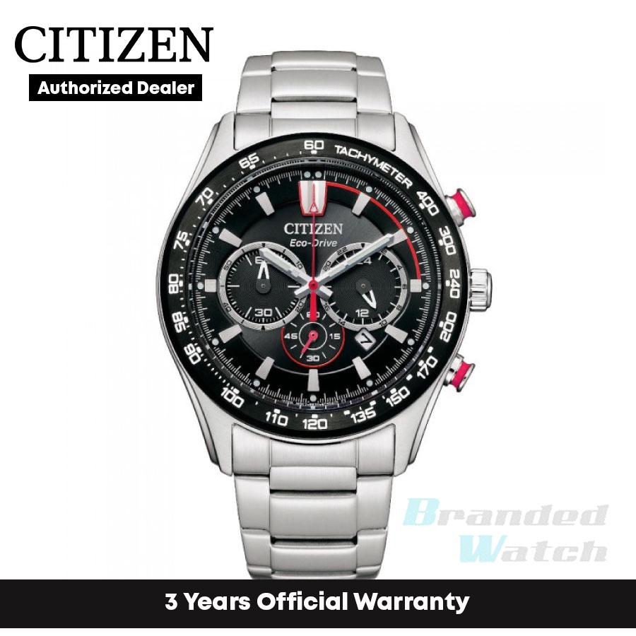 [Official Warranty] Citizen CA448488E Men's EcoDrive Chronograph