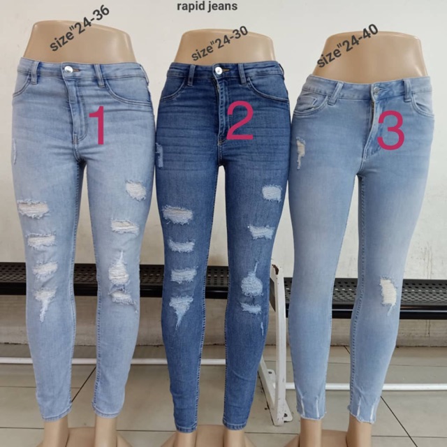 jeans koyak style