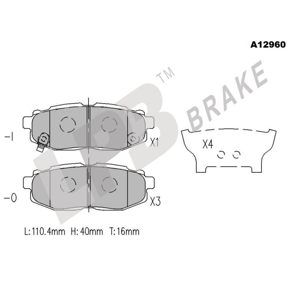 brake pads subaru forester