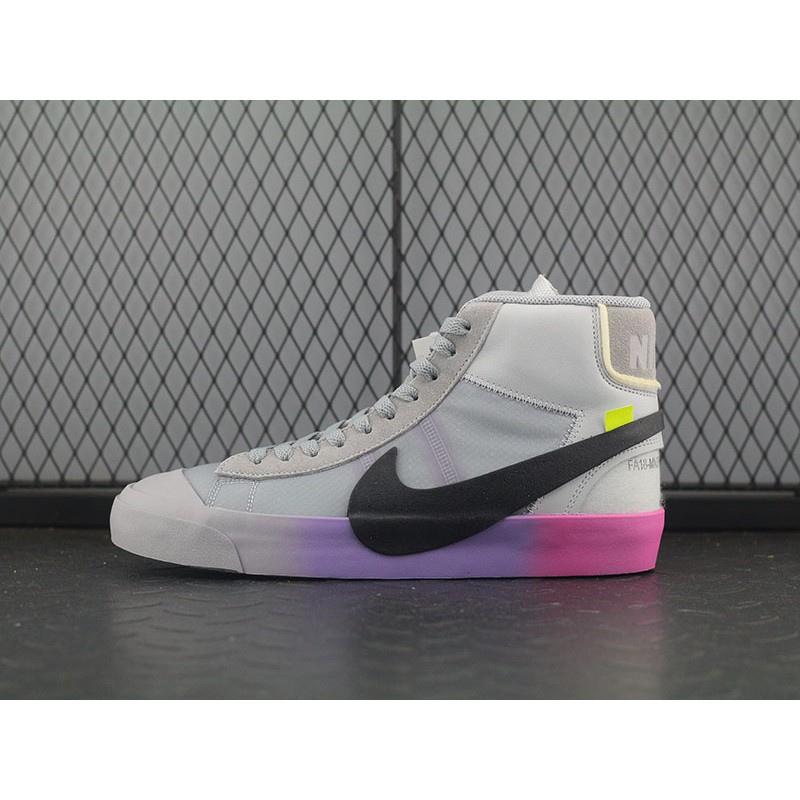 nike blazer off white wolf grey