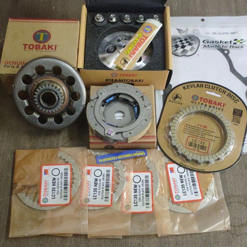 lc135/v1v2v3v4v5 clutch full(6in1)hyper clutch/clutch kevlar/clutch